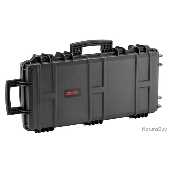 Nuprol Mallette Waterproof 75cm mousse vague - Mallette noire