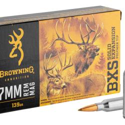 Browning 7mm Rem. Mag BXS 139 grains / 9 g - 7mm Rem. Mag. BXS 139 gr / 9 g