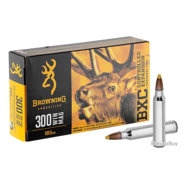 Munition grande chasse Browning BXS cal. 300 Win Mag