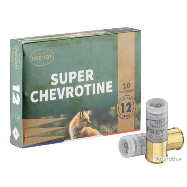 Cartouches Prevot chevrotine - Cal. 12/70 - PREVOT CART CHEVROTINE MINI MAG JUPE 12/70 21 GRAINS (6.