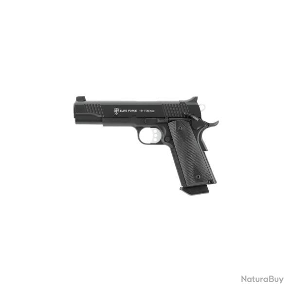 PISTOLET ELITE FORCE 1911 TAC TWO BBS 6MM GAZ 1,0 J