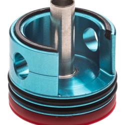 T&ecirc;te de cylindre de deuxi&egrave;me g&eacute;n&eacute;ration en ERGAL avec deux oring d�&eacute;tanch&eacute;it&eacute; de grandes dimensions 