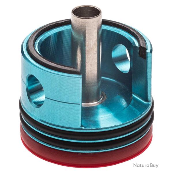 T�te de cylindre de deuxi�me g�n�ration en ERGAL avec deux oring d��tanch�it� de grandes dimensions 