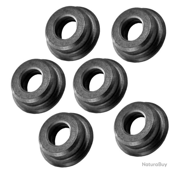 Bushings pleins en acier de 6 mm autolubrifiants (B6PA)