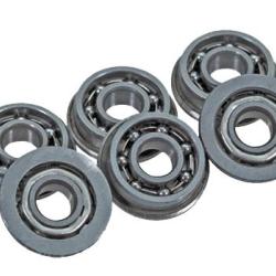 Bushings &agrave; roulement de 8 mm en acier avec roulement ouvert (B8CA)