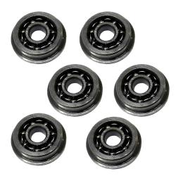Bushings &agrave; roulement de 9 mm en acier avec roulement ouvert (B9CA)