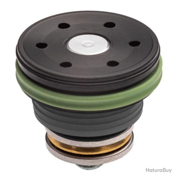 TETE DE PISTON EN POM ANTIVIDE SUR ROULEMENT AVEC DOUBLE JOINT TORIQUE ET AOE REGLABLE