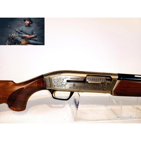 (2838) Fusil De Chasse Semi-Automatique Browning Maxus Cal.12/76 - OCCASION