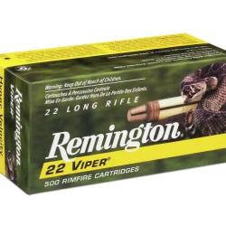 Balles 22 LR Remington Viper Hyper Velocity - 36 gr