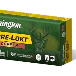 Balles Remington Core Lokt Copper HP - Cal. 243 Win - 85 gr