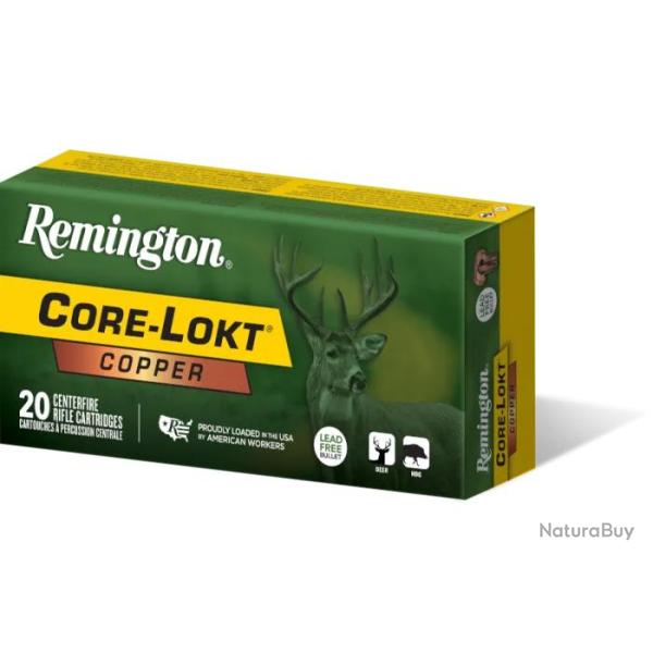 Balles Remington Core Lokt Copper HP - Cal. 308 Win - 150 gr