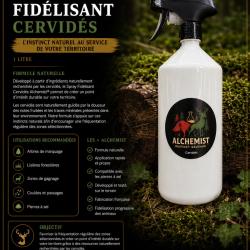 Spray Attractant Cervid&eacute;s Alchemist Instinct Sauvage 1 Litre