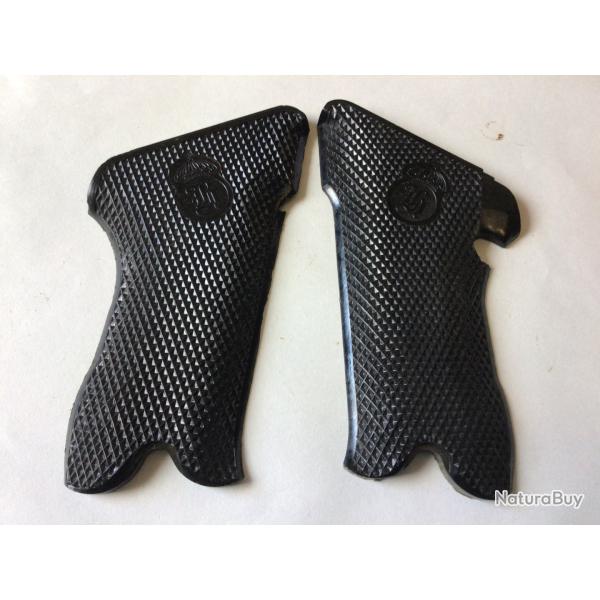 VENDU PAR LE-CUIRASSIER PAIRE DE PLAQUETTE POUR PISTOLET LAHTI M40