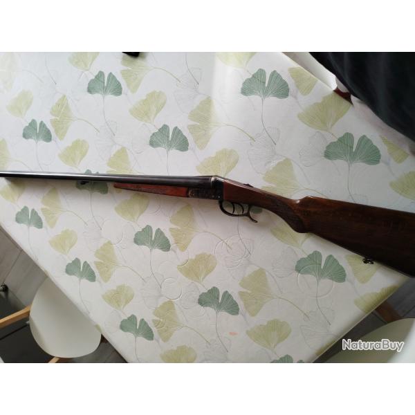 Fusil Juxtapos� Gaucher Tarzan calibre 12/70