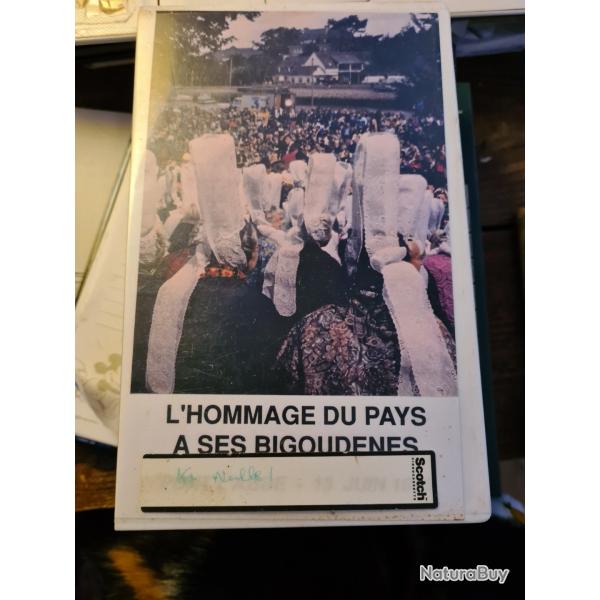 L'hommage de pays a ses bigoudens Vhs cassette video Pont l'abbe 1993