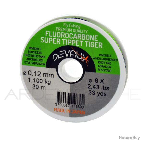 Fils fluorocarbone Super Tiger 7X - 0,10 mm