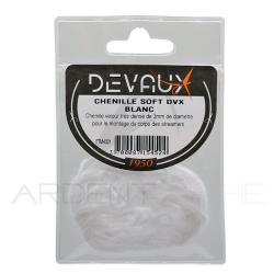 Chenille DEVAUX soft Blanc