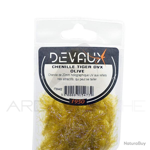 Chenille DEVAUX Tiger Olive
