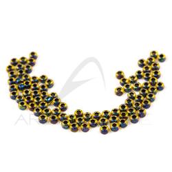 Bead Glass DEVAUX Olive paon