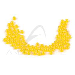 Bead Glass DEVAUX orange fluo