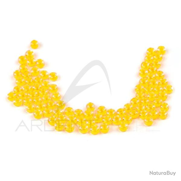 Bead Glass DEVAUX orange fluo