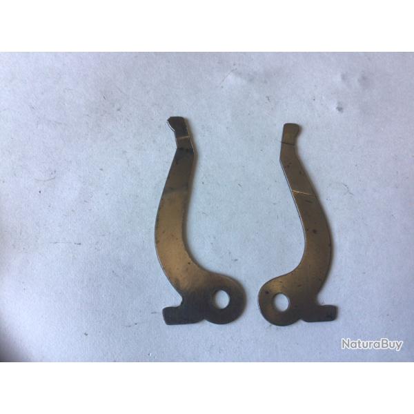 VENDU PAR LE-CUIRASSIER  N�6 PAIRE DE LEVIERS R�CUP�RATEUR DE PISTOLET LEFRANCAIS