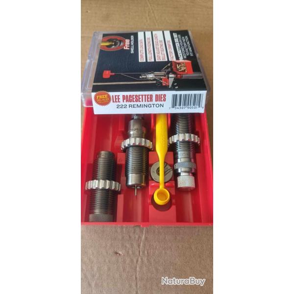 Jeu d'outils Lee calibre 222 remington 090501 90501