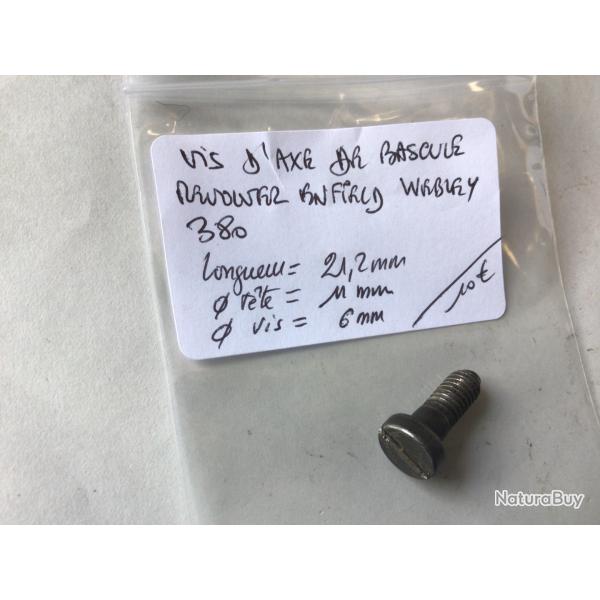 VENDU PAR LE-CUIRASSIER  VIS D'AXE DE BASCULE REVOLVER ENFIELD WEBLEY EN 380