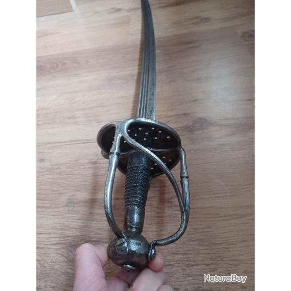 Superbe �p�e de cavalerie "felddegen" � la Wallonne 17e