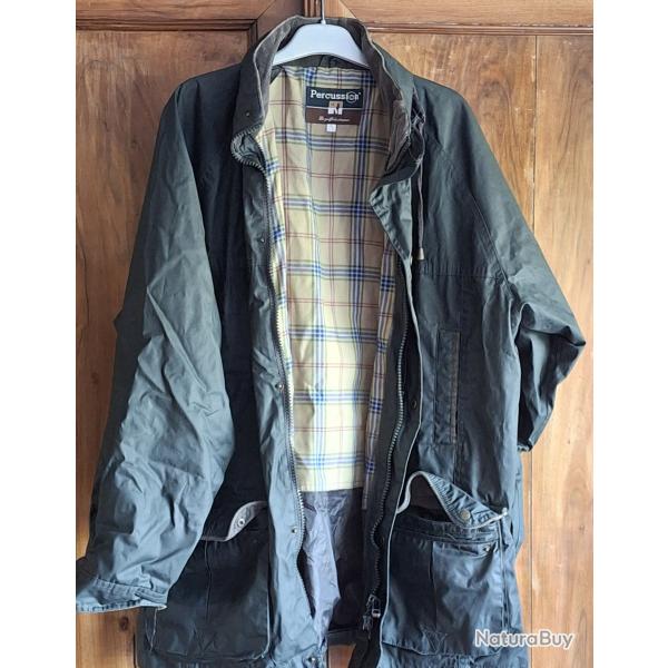 VESTE CHASSE IMPERMÉABLE RENFORT 900 MARRON SOLOGNAC | Decathlon