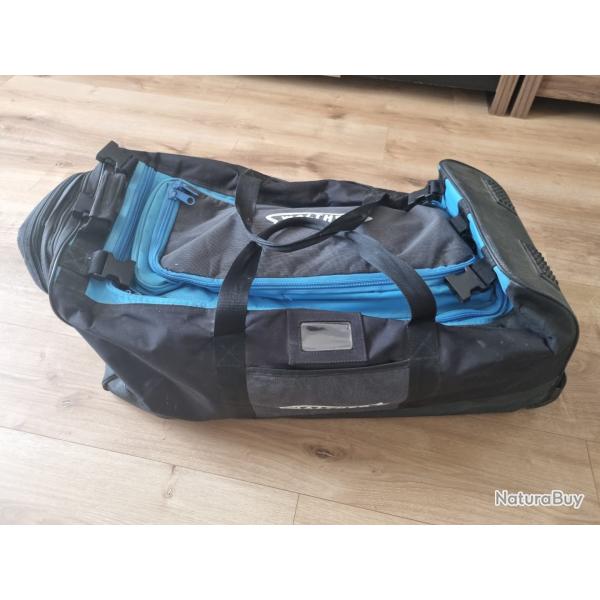 Sac de tir pour tireur sportif Walther avec roulettes et poche ext�rieure amovible