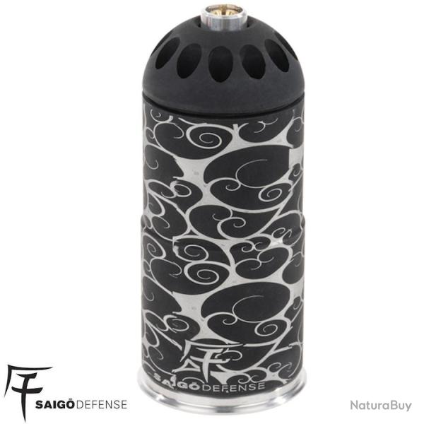 Grenade Airsoft Gaz Saigo Gyorai 40mm Aluminium - 120 Billes