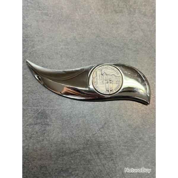 Ouvre-lettre m�tal chrom� - �tat-Major Arm�e de Terre