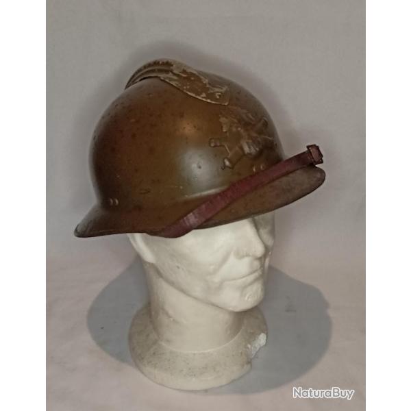 Casque Adrian model 1926 d'Artillerie JAPY WW2