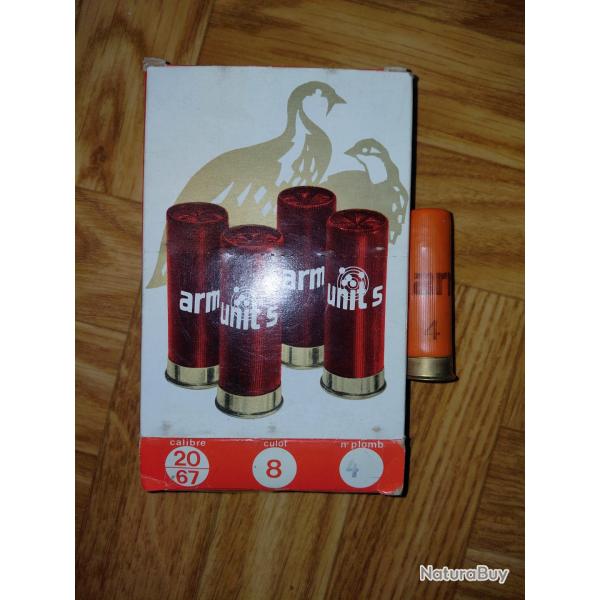 Vends cartouches calibre 20