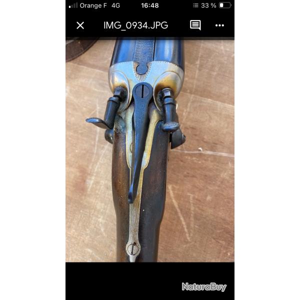 AV fusil calibre 16 � chiens chambre 65 en super �tat num�ro 170