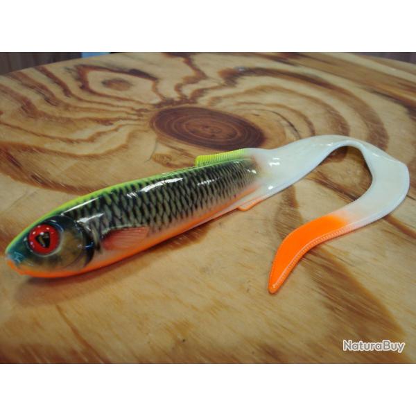 COLORIS EXCLUSIF !! FOX RAGE SLICK EEL 28CM - PSYCHO ROACH