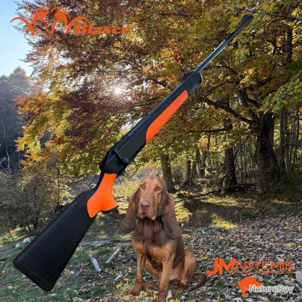 Blaser R8 Professional - Bo�tier N�gel ORANGE ET NOIR EN STOCK 9.3x62