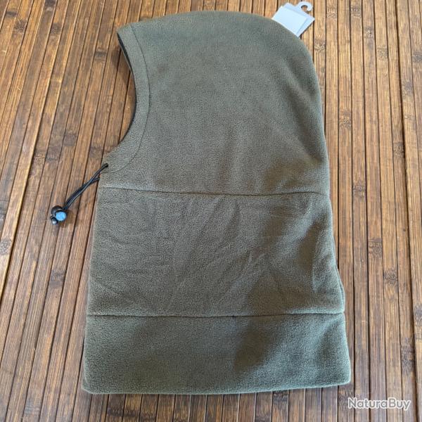 CAGOULE CHAUDE TYPE POLAIRE NEUF CHASSE OUTDOOR