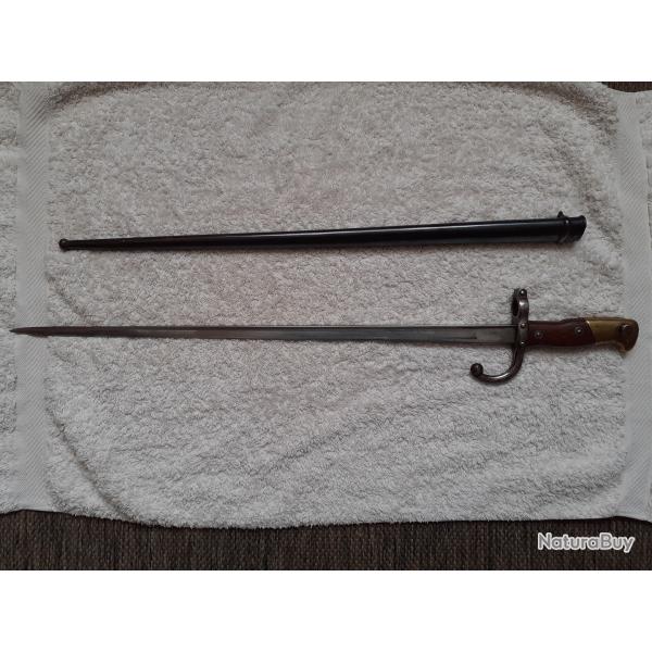 Baionnette GRAS Ch�tellerault Aout 1877