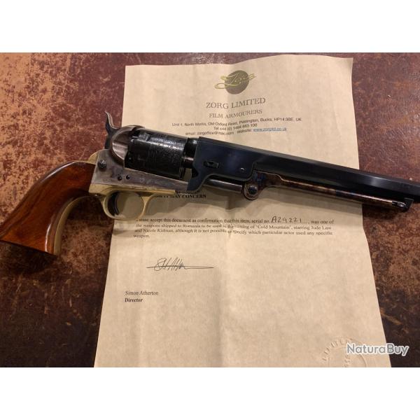 Revolver Colt Navy 1851 Uberti calibre 36 du film "Retour � Cold Mountain"