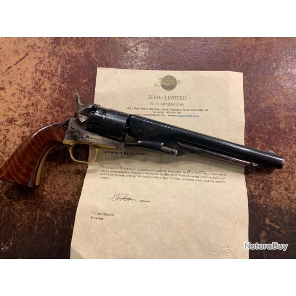 Revolver Colt Army 1860 Uberti calibre 44 du film "Retour � Cold Mountain"