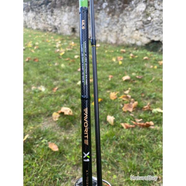 Favorite X1 702H + moulinet Daiwa exceller Lt 2500XH