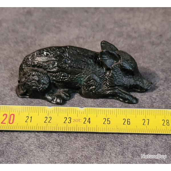 sanglier en bronze sign� J.Maillard n�8