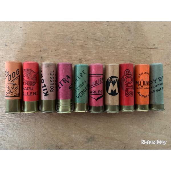 10 cartouches cal 16.