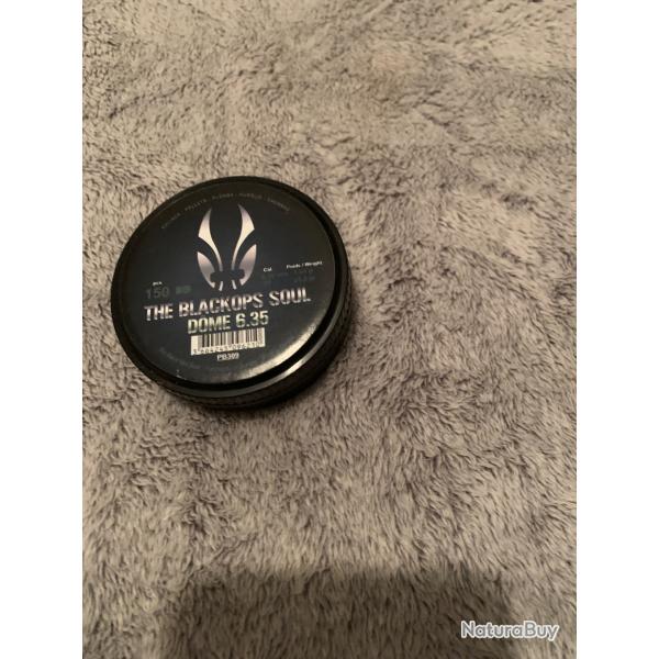 1 boite de plombs Blackops Sol calibre 6.35