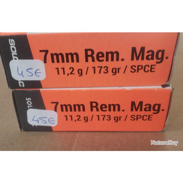 Balles 7mm Rem. Mag.