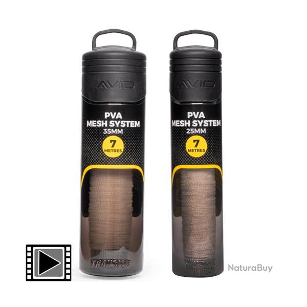 Kit Filet PVA Avid Carp Transfer PVA Mesh System 7m 25mm
