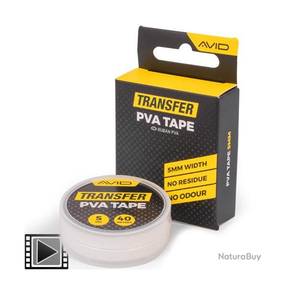 Bande PVA Avid Carp Transfer PVA Tape 5mm 40m