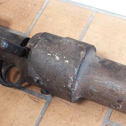 CANON CANARDIER DARNE MODELE 1896 CALIBRE 40 SUR AFFUT RESSORTS France XIX eme Categorie D